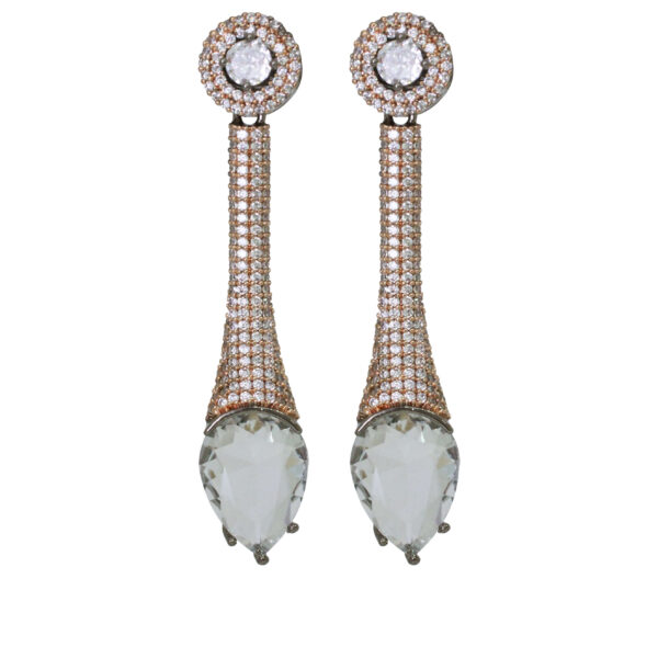 Chic and Shiny American Diamond Earring
