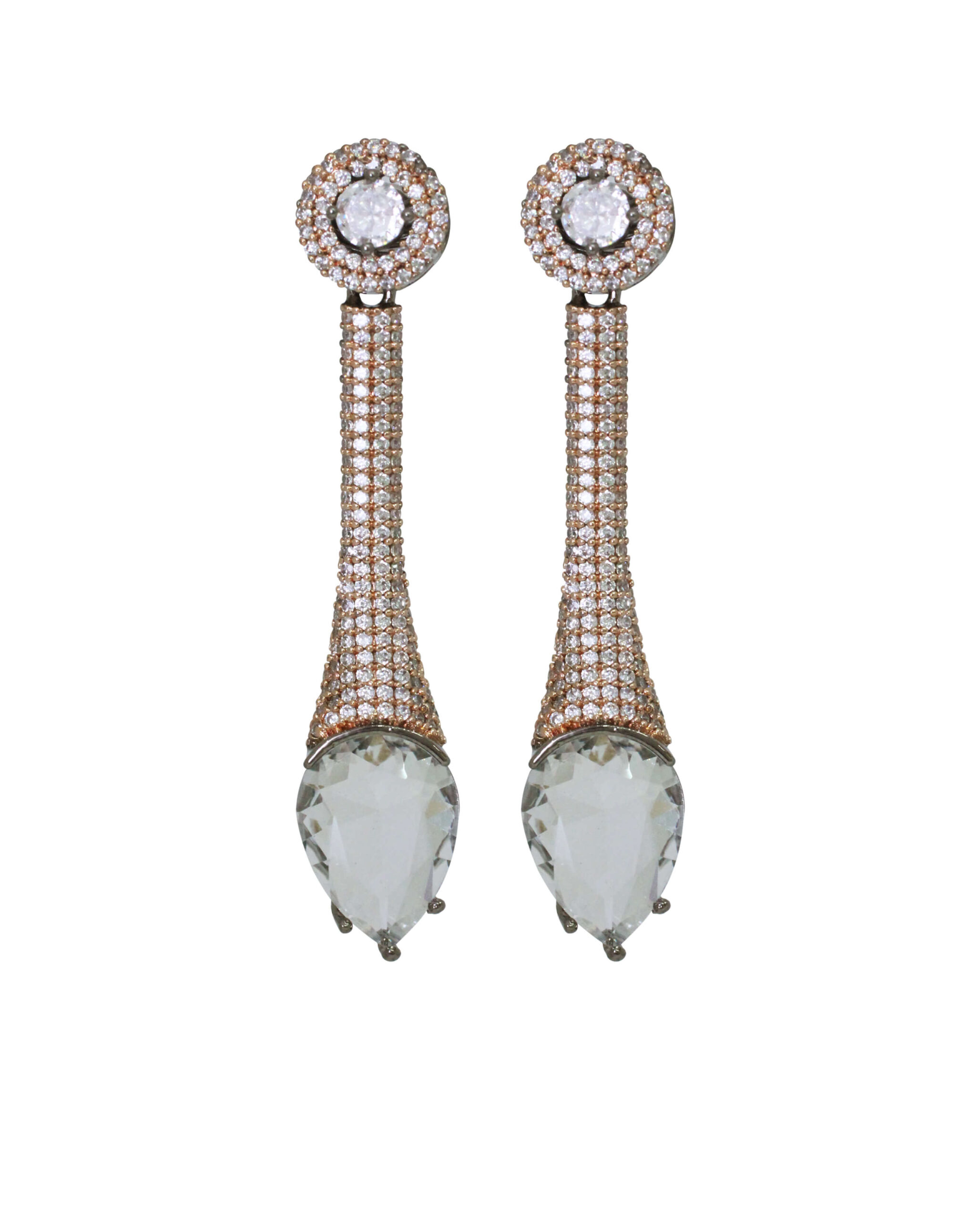 Chic and Shiny American Diamond Earring 1 Chic and Shiny American Diamond Earring