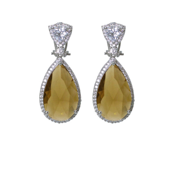 Chic and Shiny American Diamond Earring