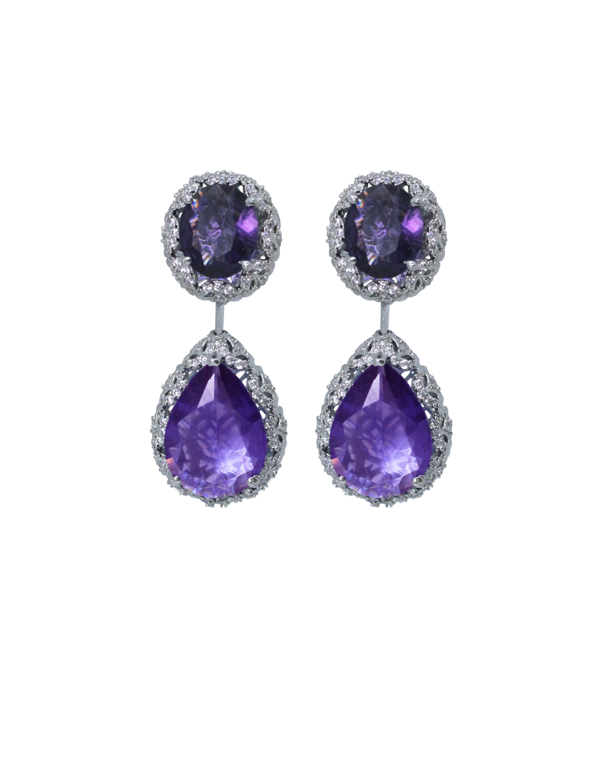 Chic and Shiny American Diamond Earring 1 Chic and Shiny American Diamond Earring