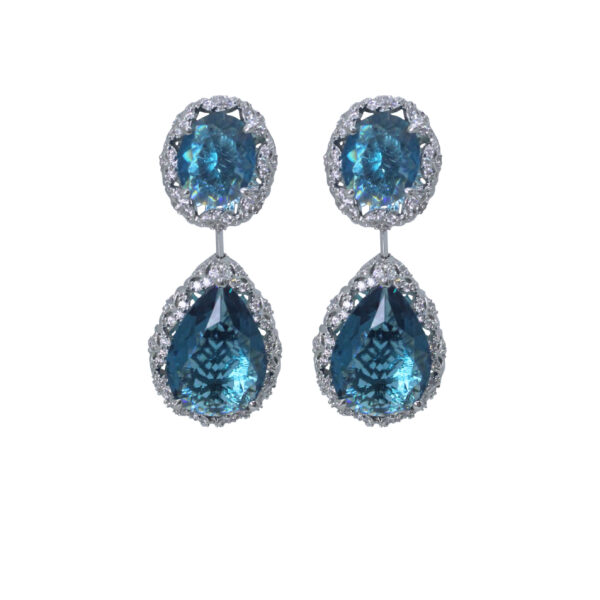 Chic and Shiny American Diamond Earring