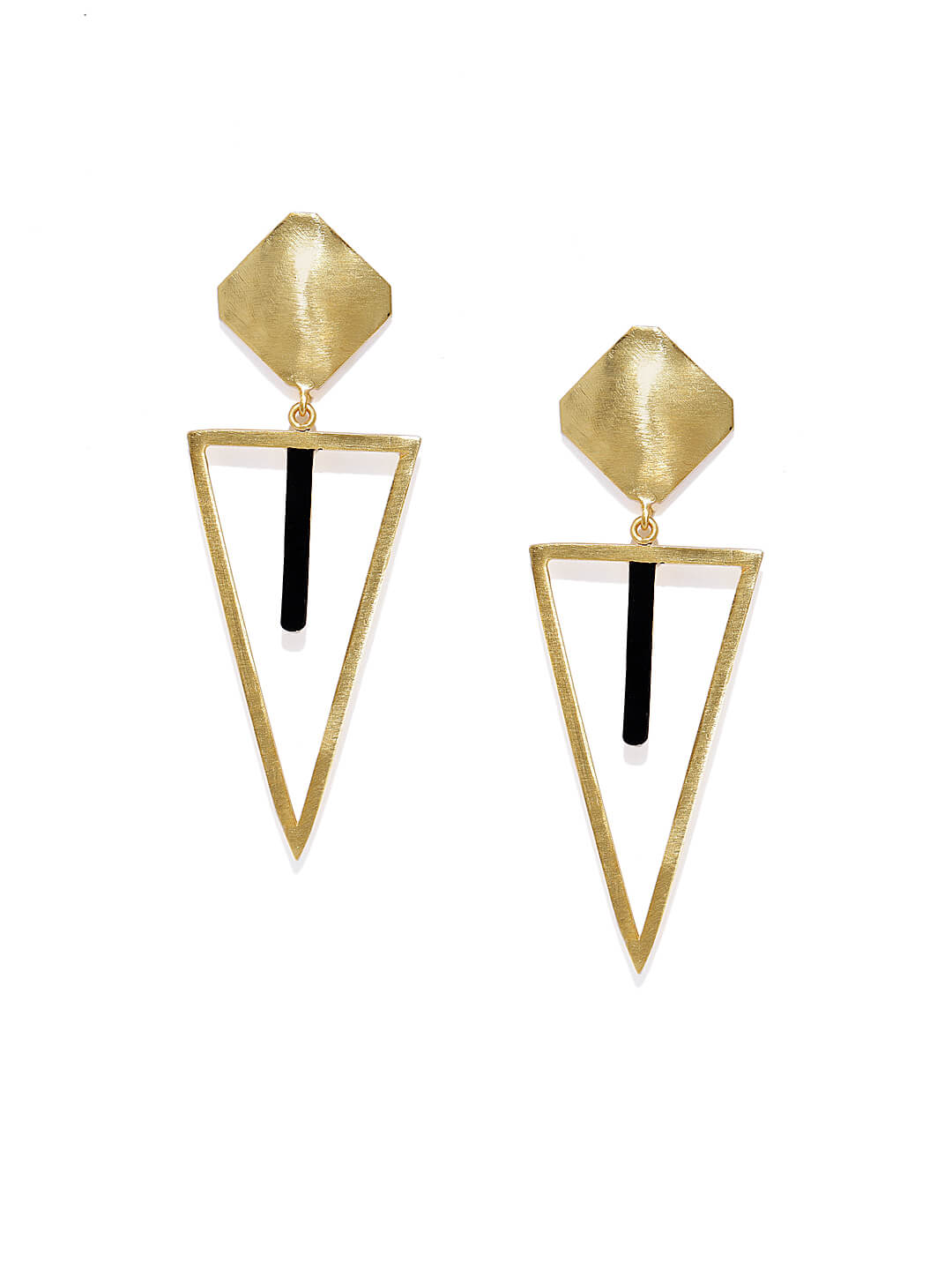 Metal Art Two Tone Collection Earrings – Bold Designs with a Modern Twist 2 Metal Art Two Tone Collection Earrings – Bold Designs with a Modern Twist - Image 2