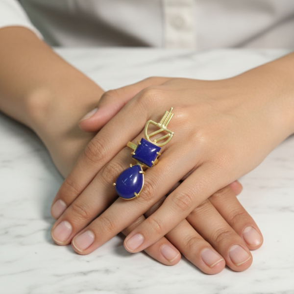 Belsis Handcrafted Natural Stone Rings